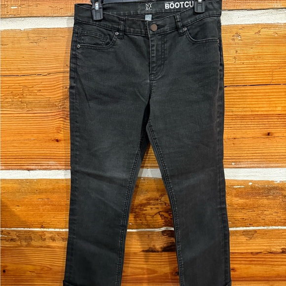 Black low rise Bootcut Women Jeans - Picture 4 of 5